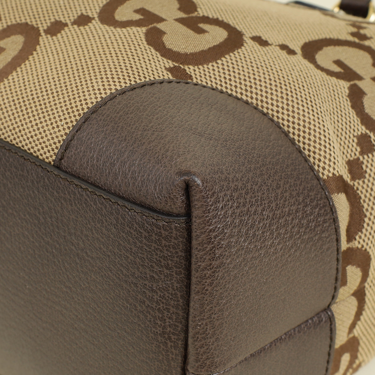 Gucci Bicolor Jumbo GG Ophidia Tote Bag