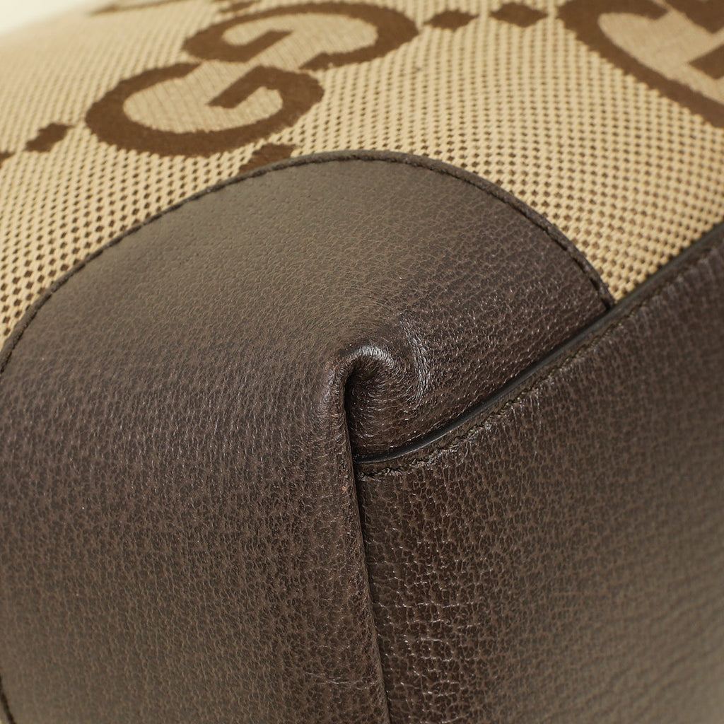 Gucci Bicolor Jumbo GG Ophidia Tote Bag