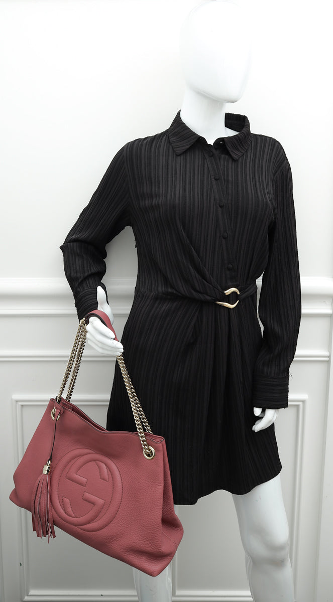 Gucci Soho Tassel Medium Tote Bag