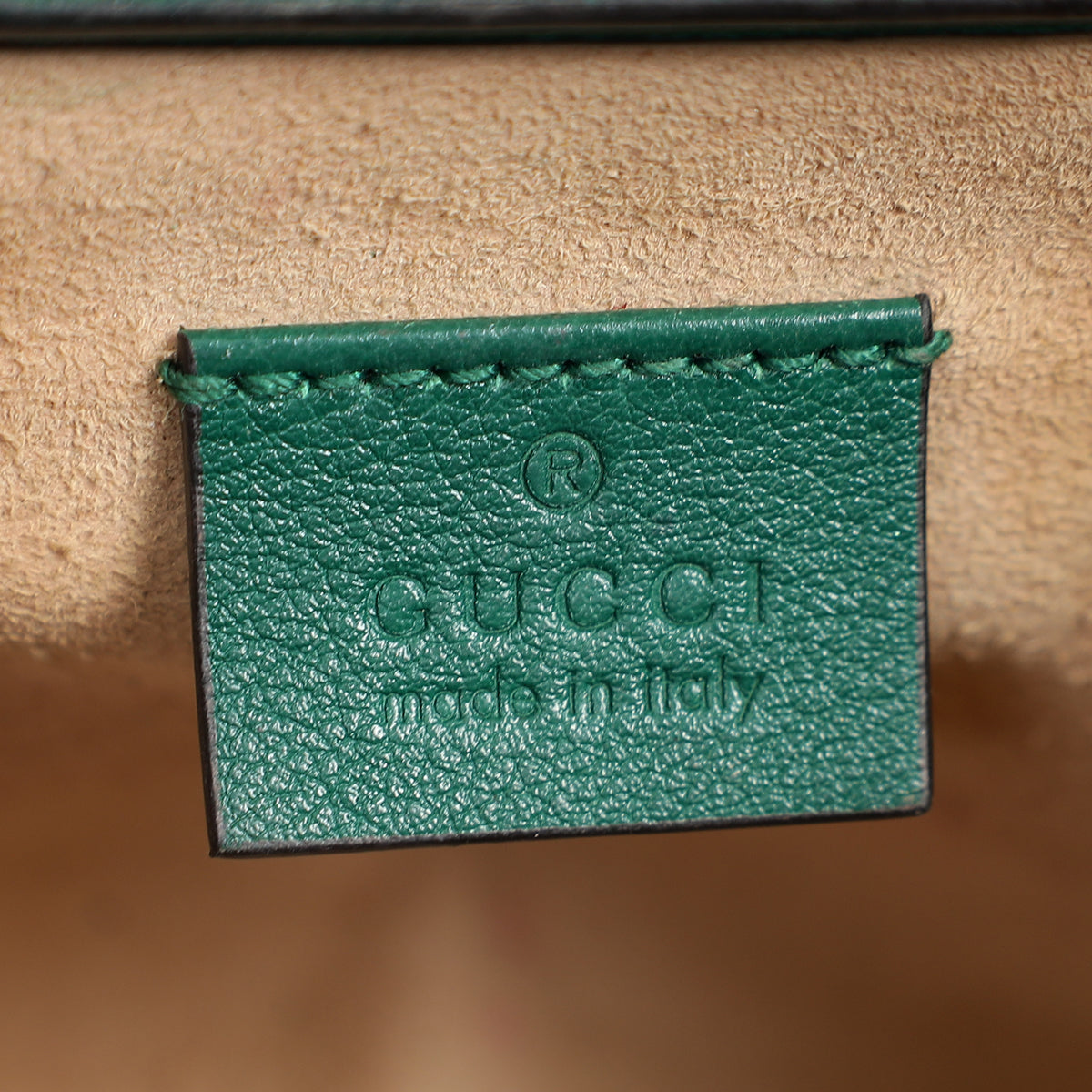 Gucci Dark Green Diana Tote Mini Bag