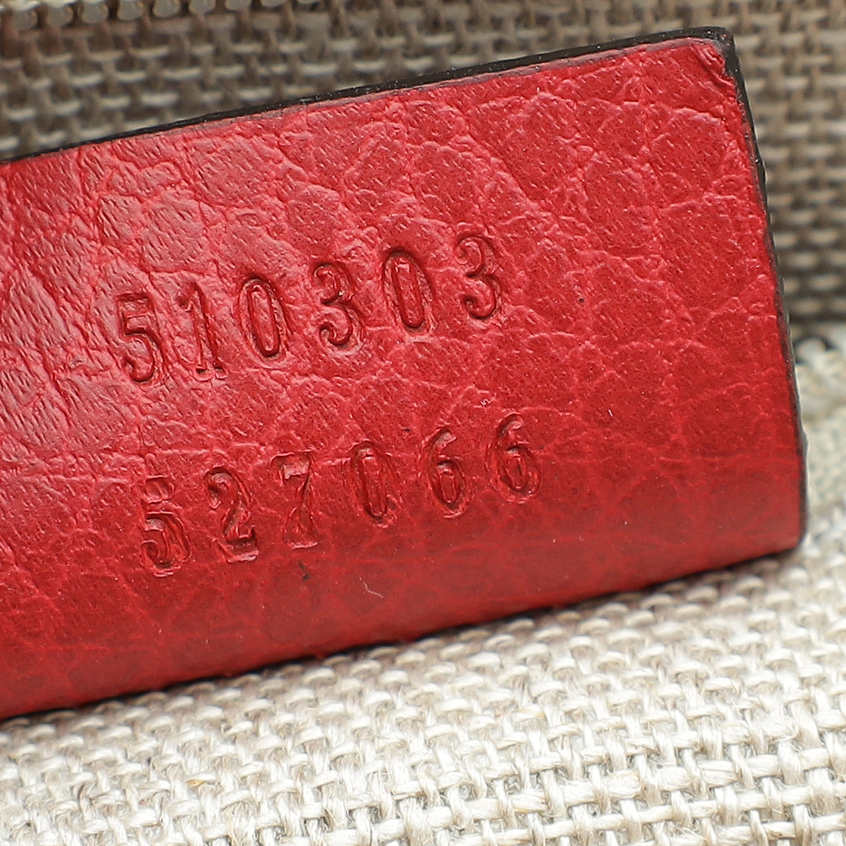Gucci Red Interlocking G Flap Medium Shoulder Bag
