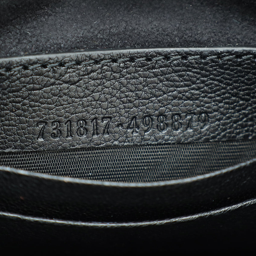 Gucci Black Aphrodite Small Shoulder Bag
