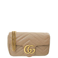Gucci Dusty Pink GG Marmont Super Mini Bag