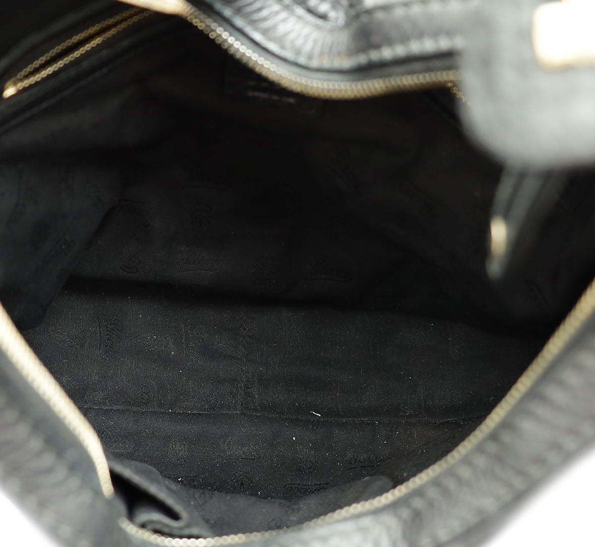 Gucci Black Vintage Web Horsebit Heritage Hobo Bag
