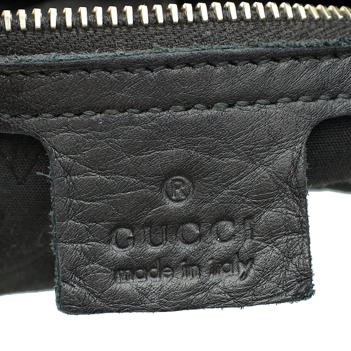 Gucci Black Vintage Web Horsebit Heritage Hobo Bag