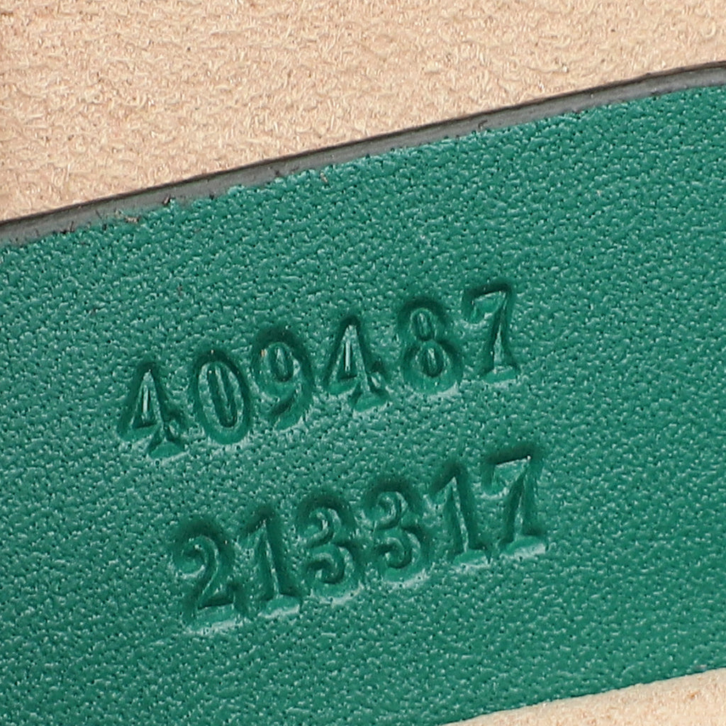 Gucci Green GG Guccissima Small Shoulder Bag