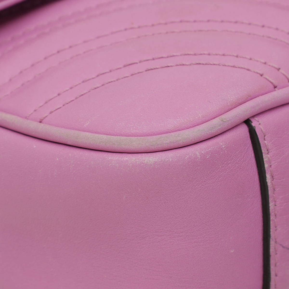 Gucci Pink GG Marmont Mini Shoulder Bag