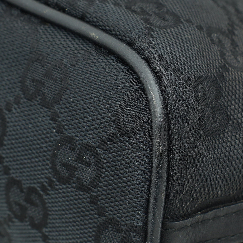 Gucci Black GG Pouch Accessories Bag