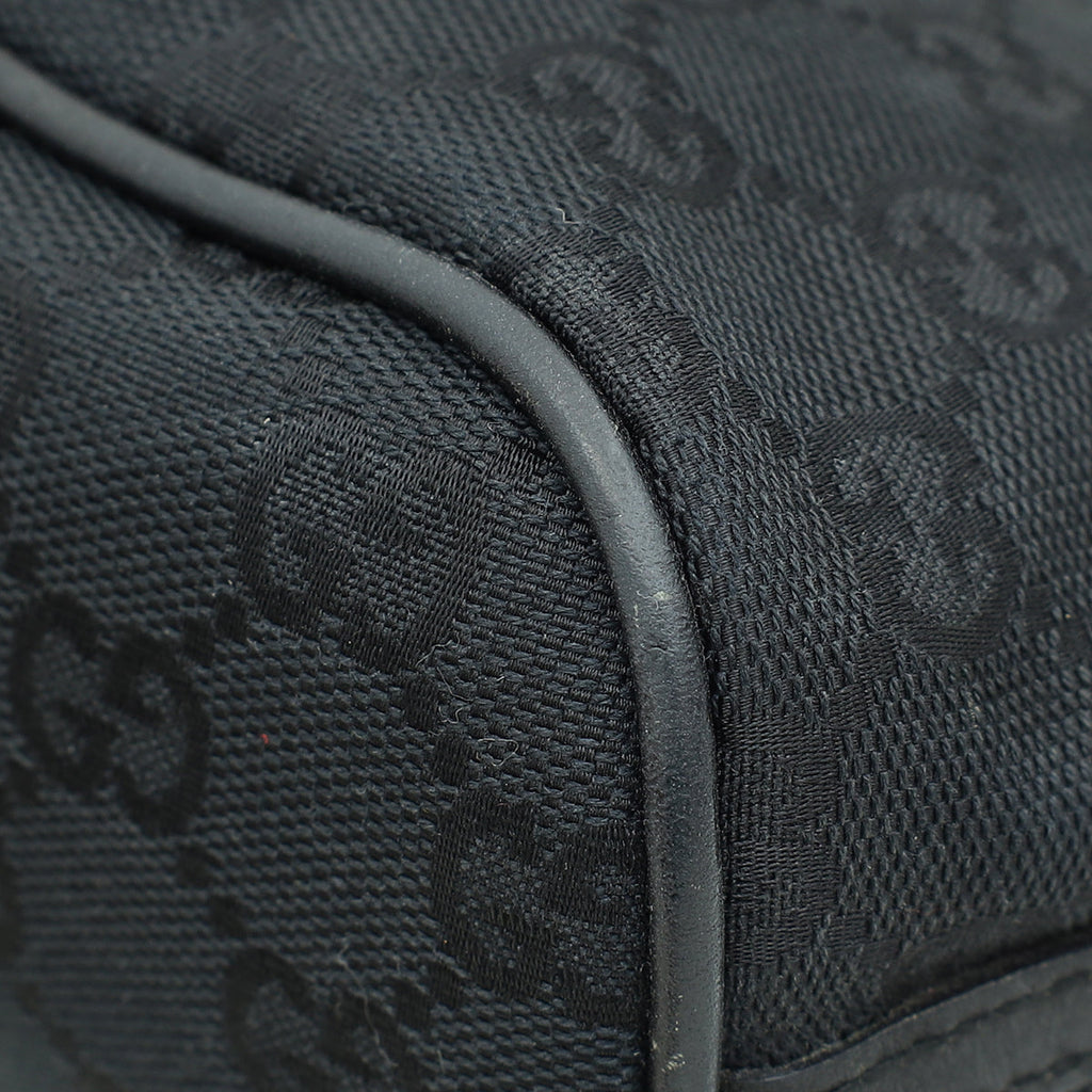 Gucci Black GG Pouch Accessories Bag
