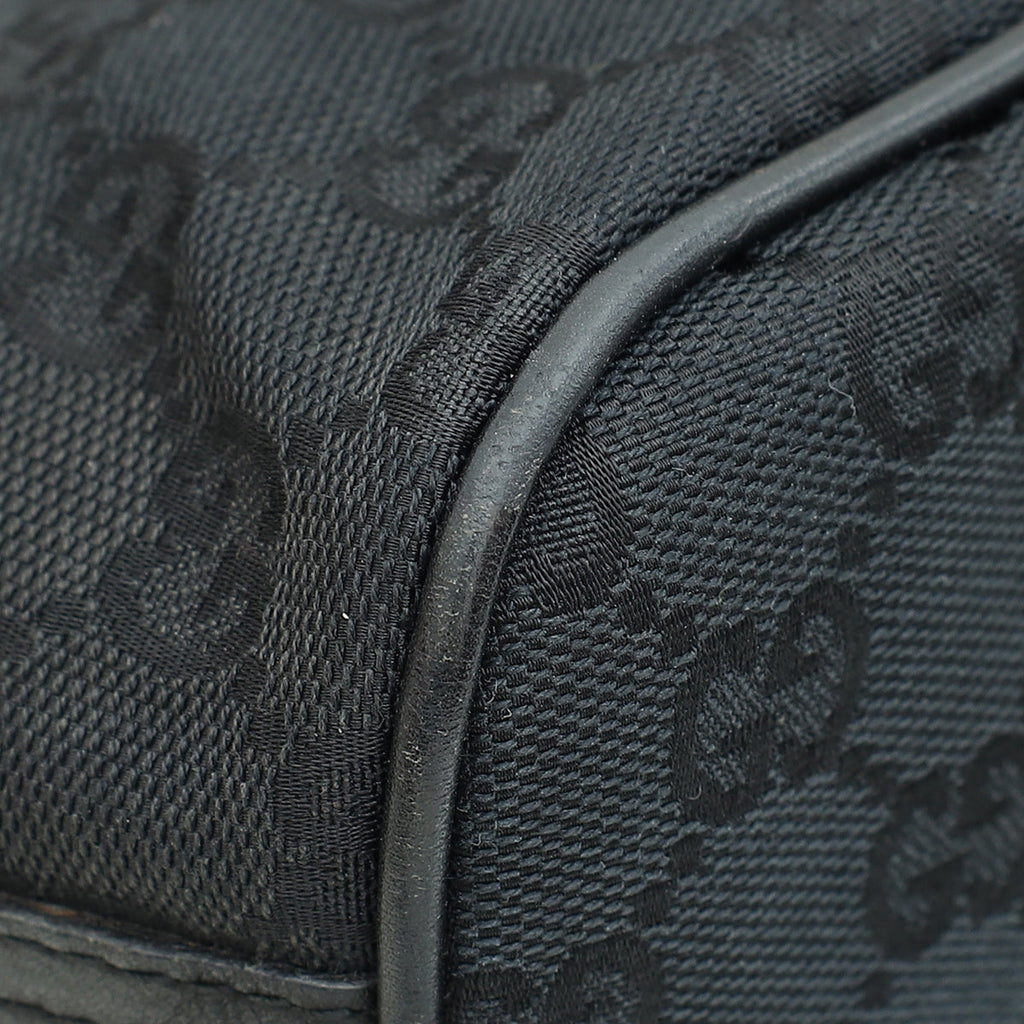 Gucci Black GG Pouch Accessories Bag