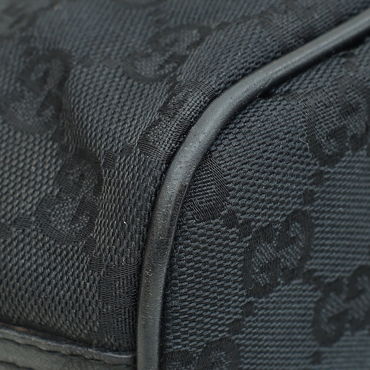 Gucci Black GG Pouch Accessories Bag