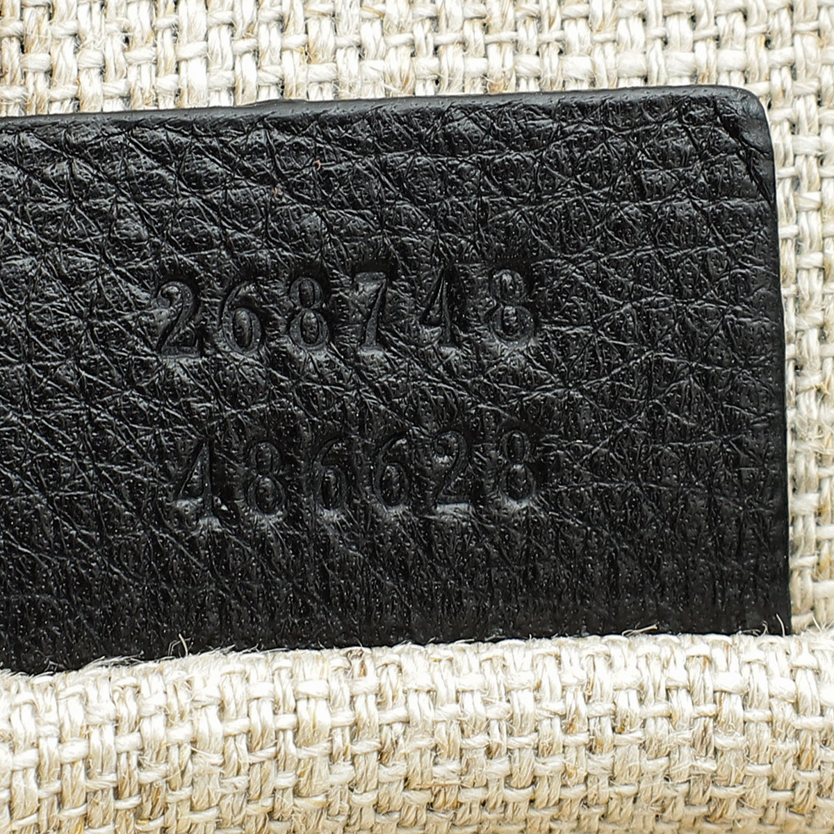 Gucci Black Python Greenwich Chain Clutch