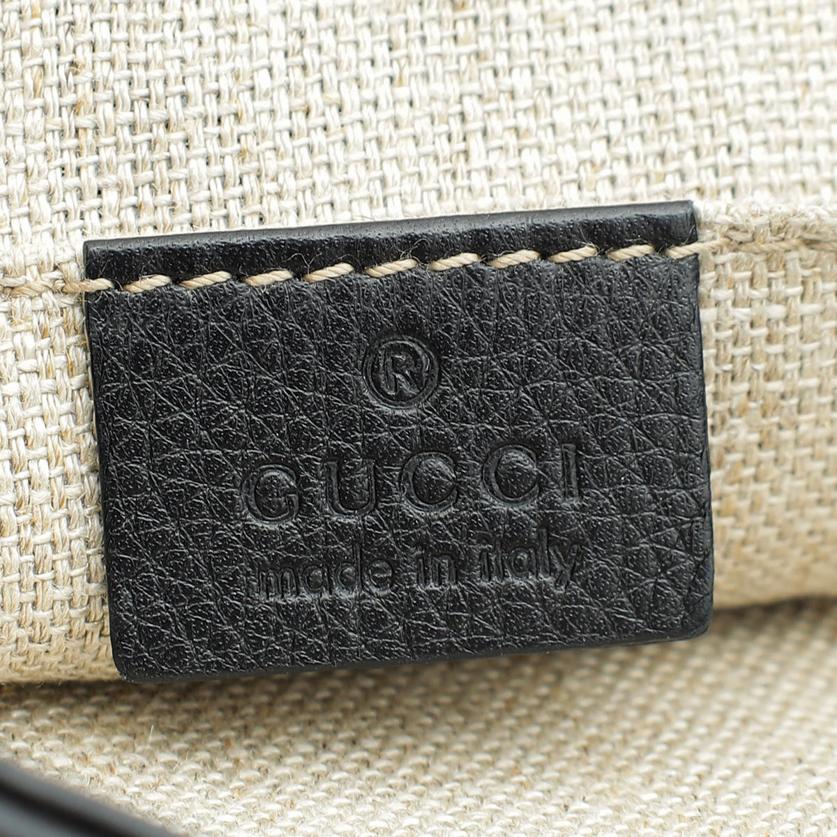 Gucci Black Python Greenwich Chain Clutch