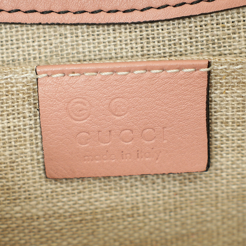 Gucci Dusty Pink Microguccissima Mini Emily Bag