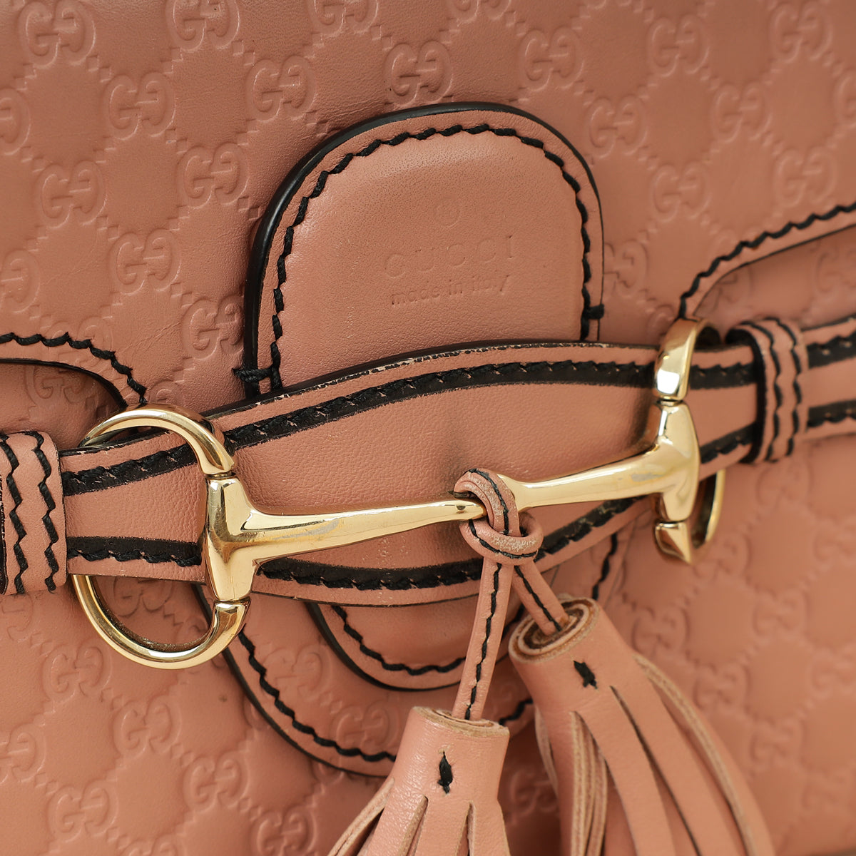 Gucci Dusty Pink Microguccissima Mini Emily Bag