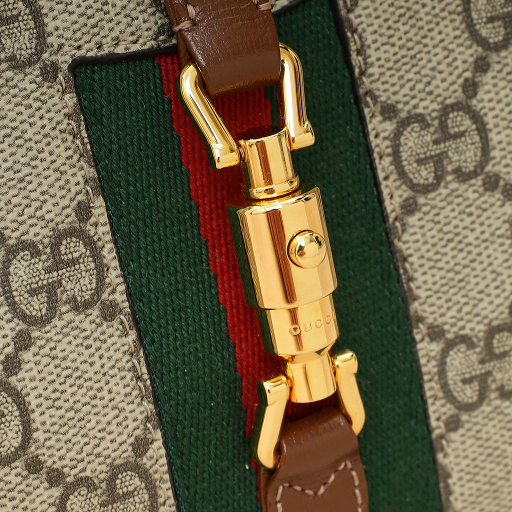 Gucci Bicolor GG Supreme Jackie 1961 Mini Bag