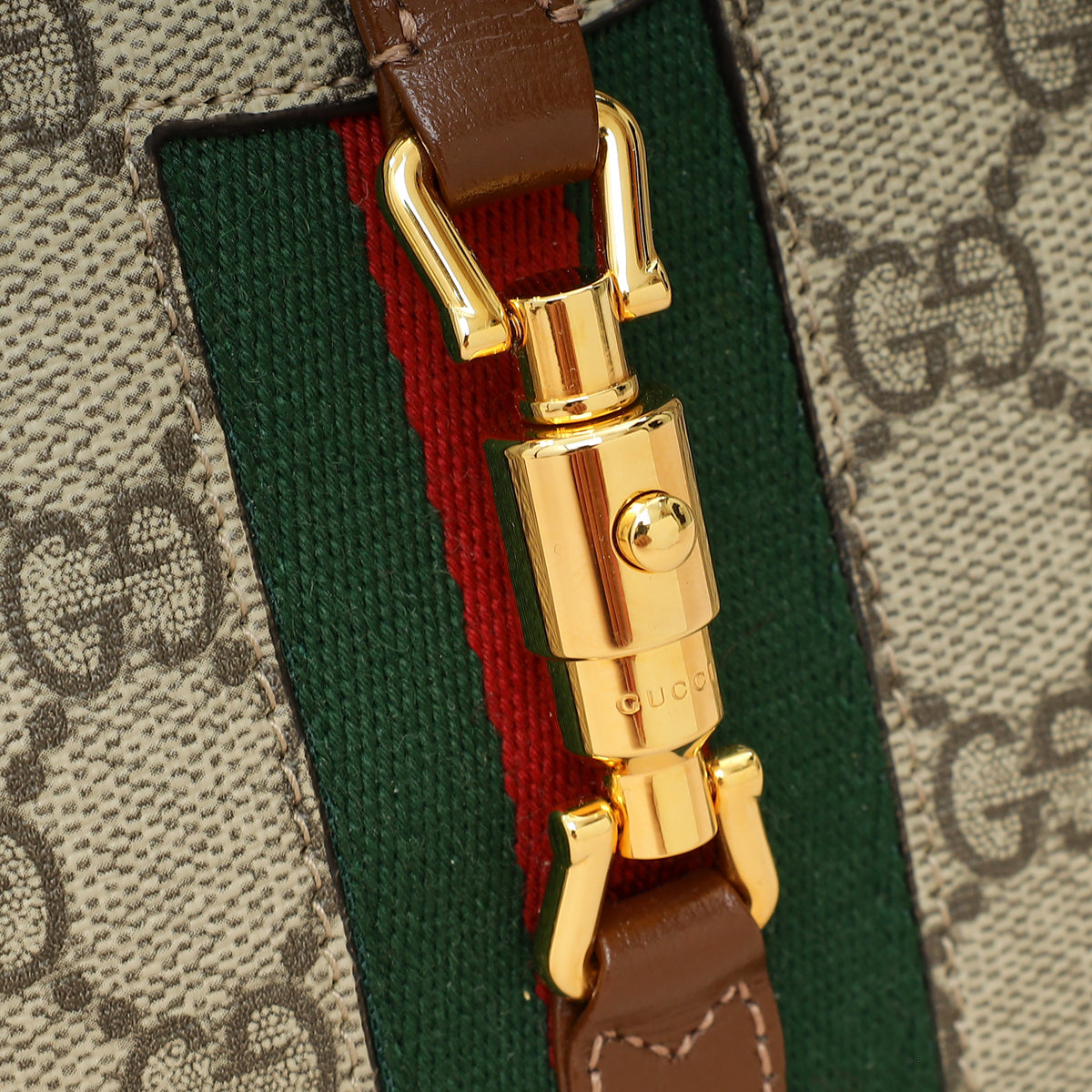 Gucci Bicolor GG Supreme Jackie 1961 Mini Bag