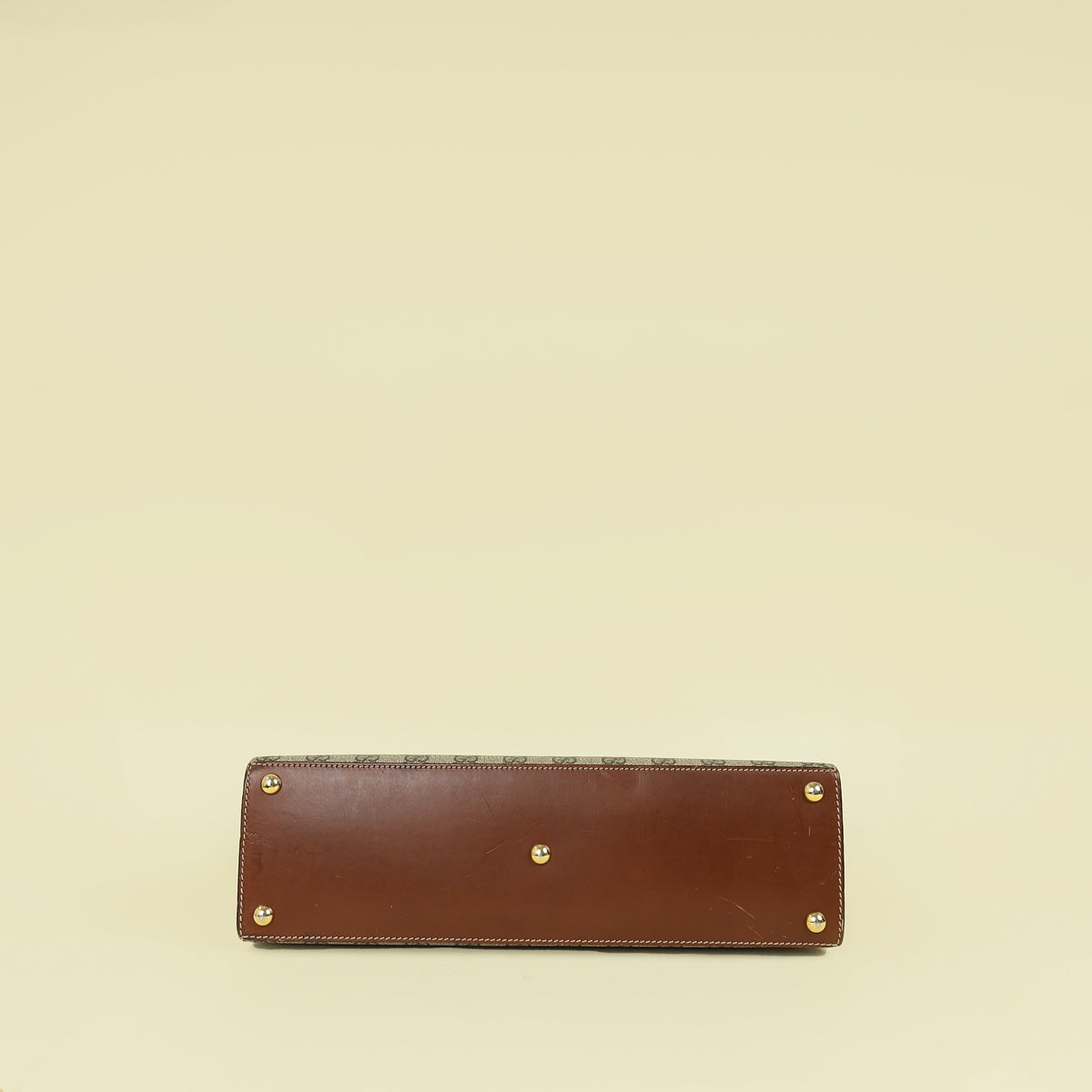 Gucci Tricolor Top Handle Padlock Medium Bag