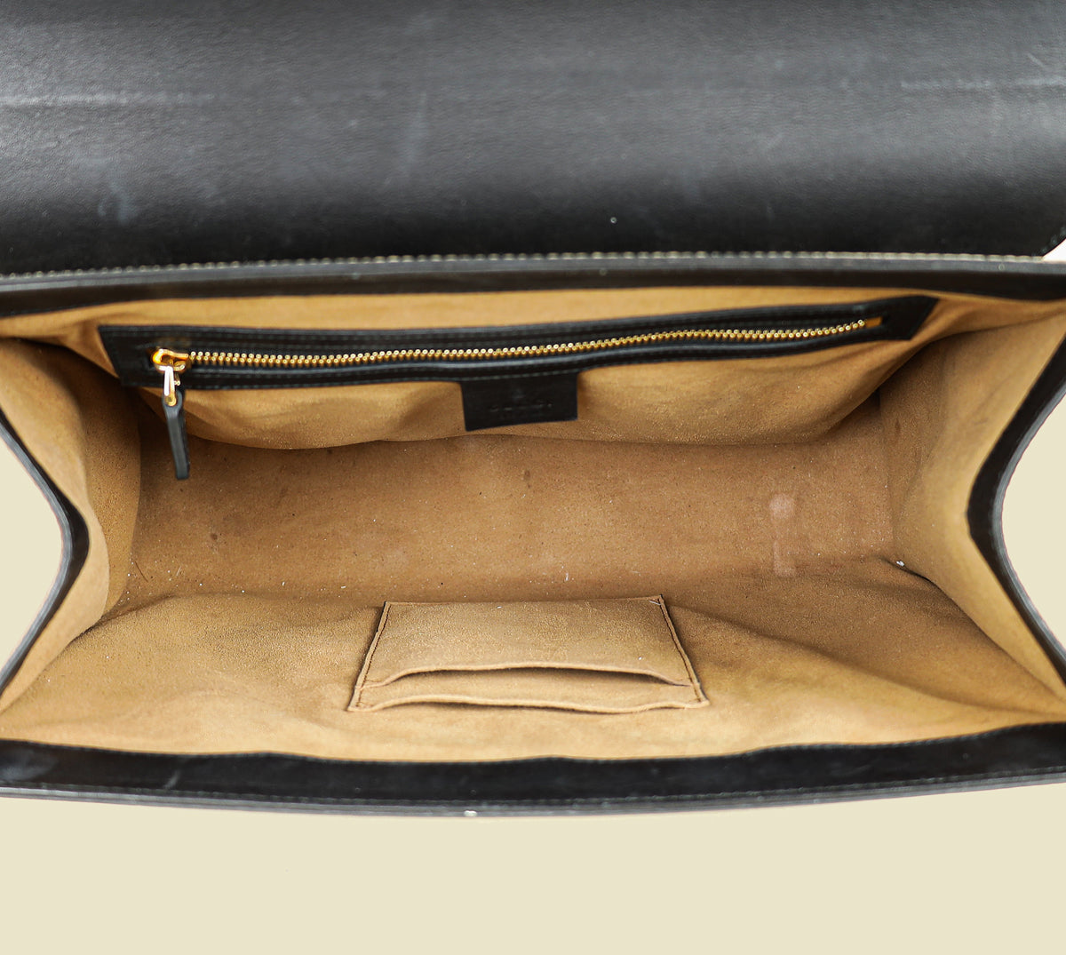 Gucci Tricolor Top Handle Padlock Medium Bag