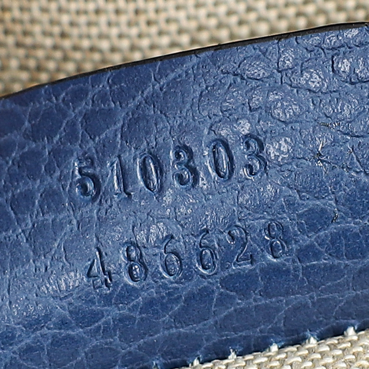 Gucci Dark Blue Interlocking G Interlocking G Medium Shoulder Bag