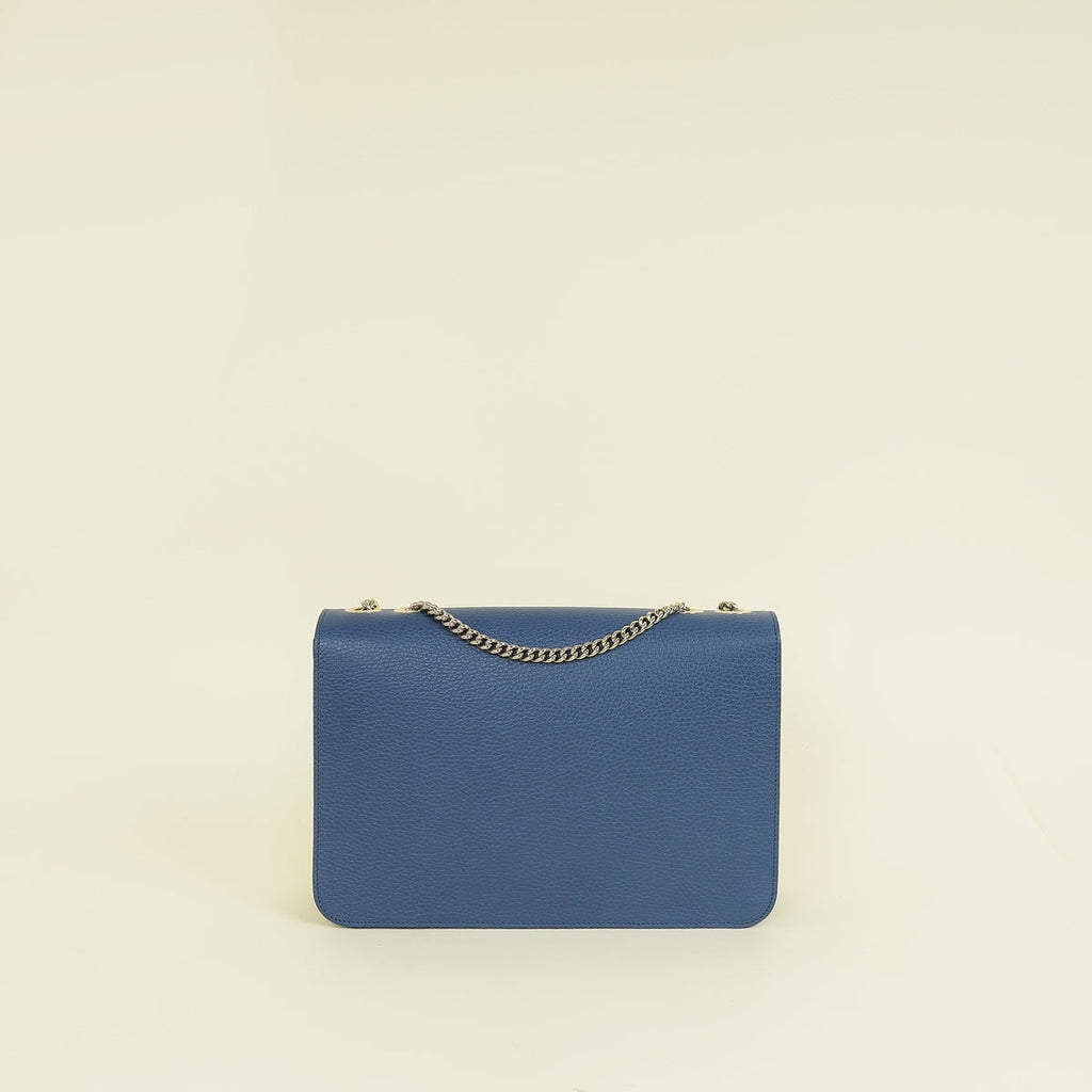 Gucci Dark Blue Interlocking G Interlocking G Medium Shoulder Bag