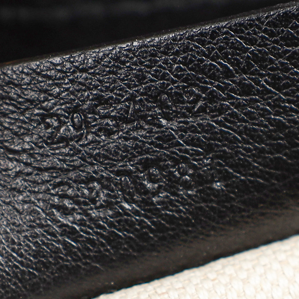 Gucci Balck Guccissima Emily Medium Shoulder Bag