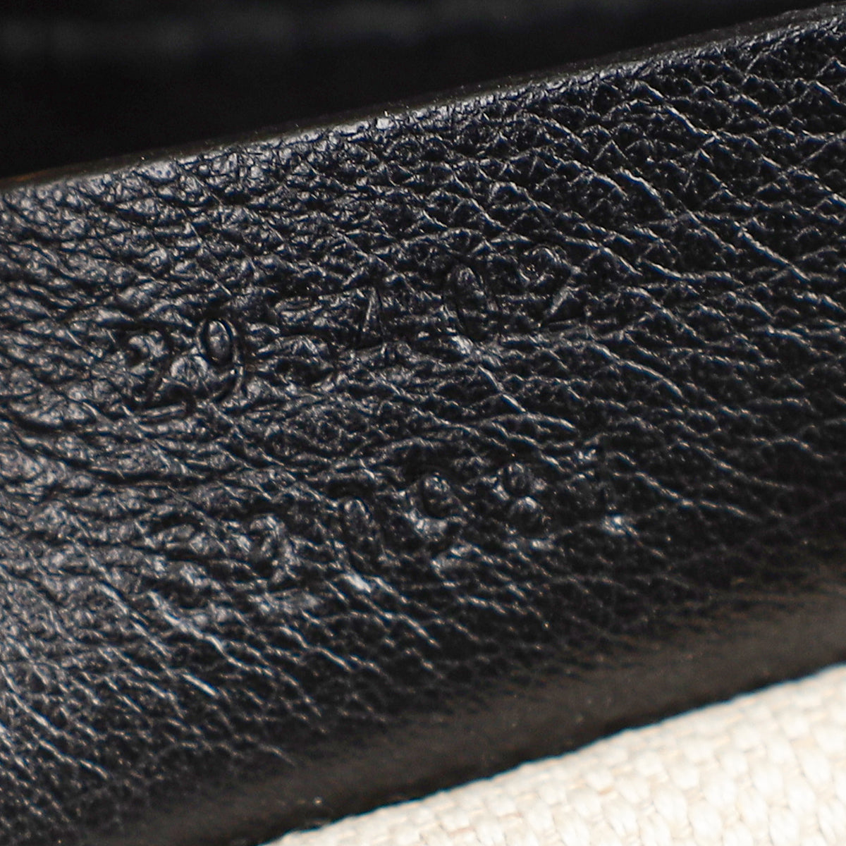 Gucci Balck Guccissima Emily Medium Shoulder Bag