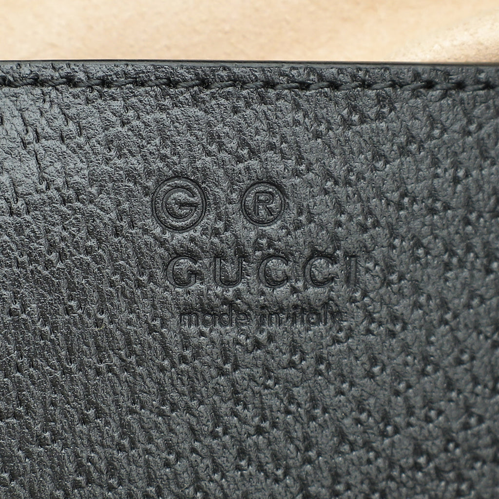 Gucci Black Ophidia Small Tote Shoulder Bag