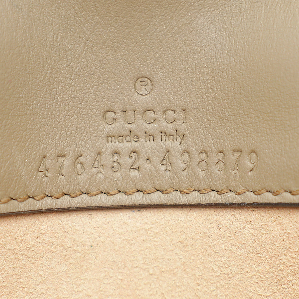 Gucci Bicolor GG Supreme Super Mini Dionysus Bag