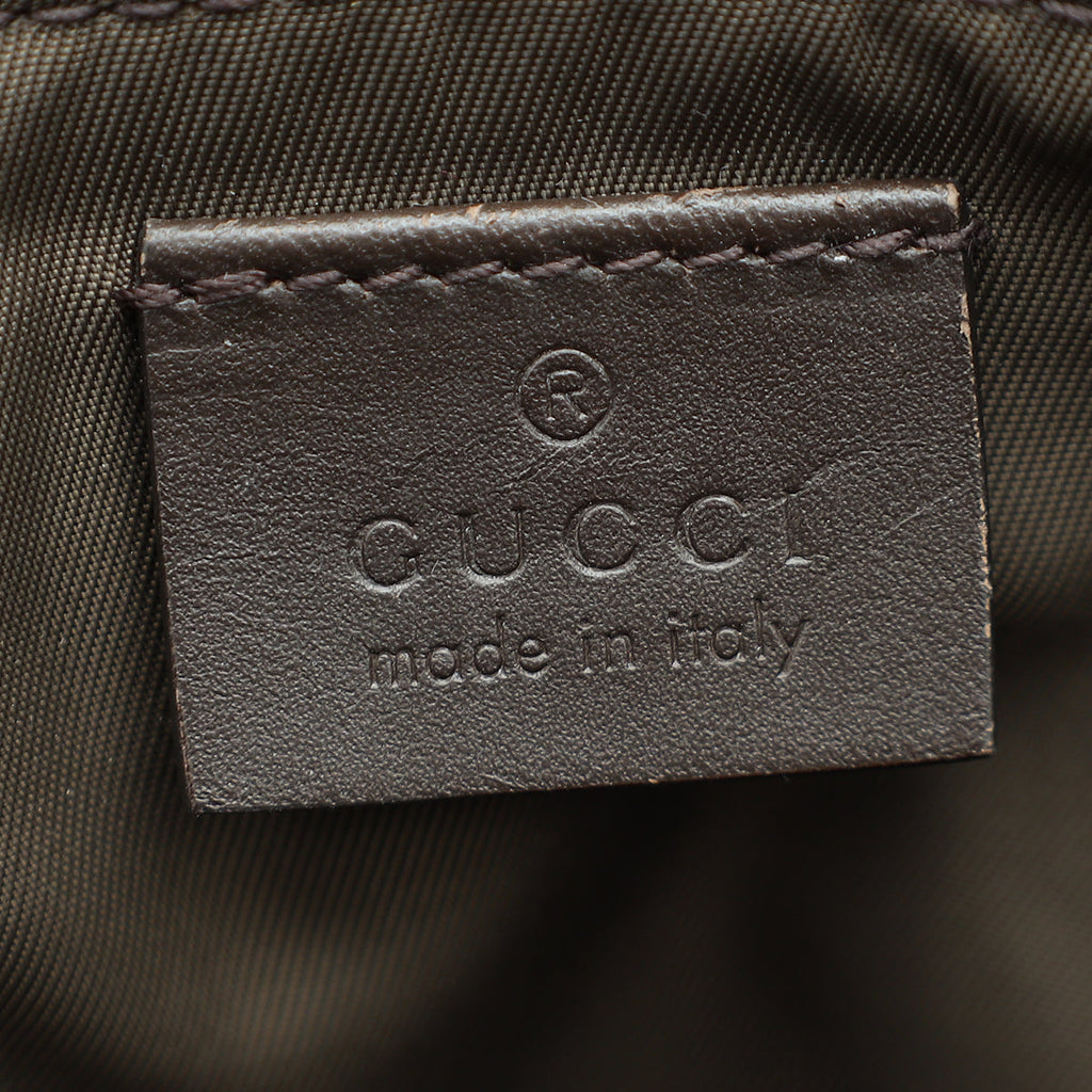 Gucci Ebony GG Supreme Baby Changing Bag