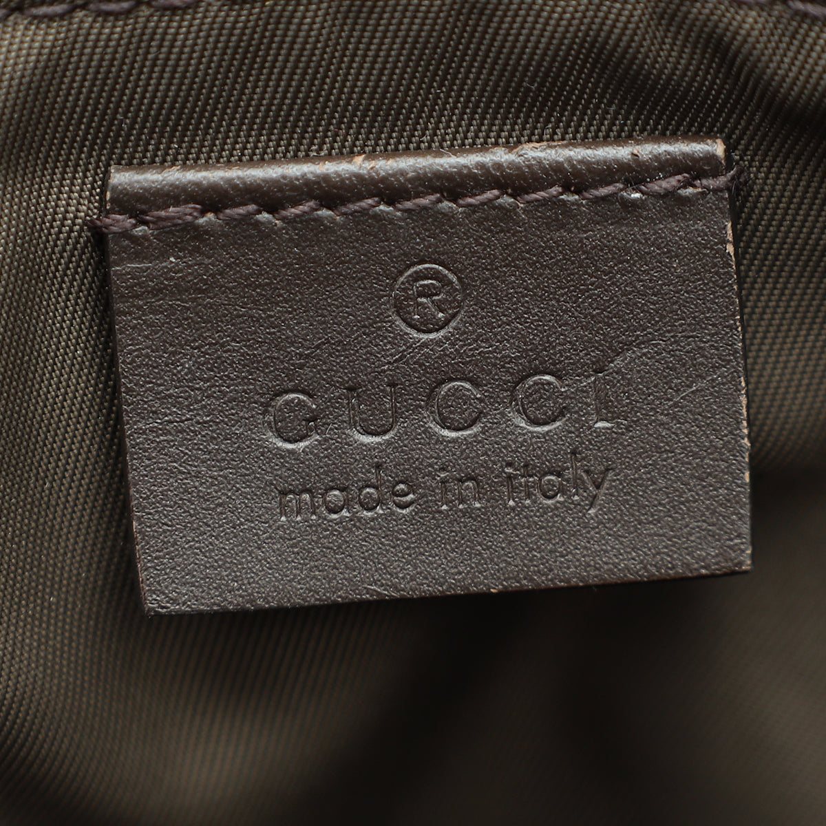 Gucci Ebony GG Supreme Baby Changing Bag