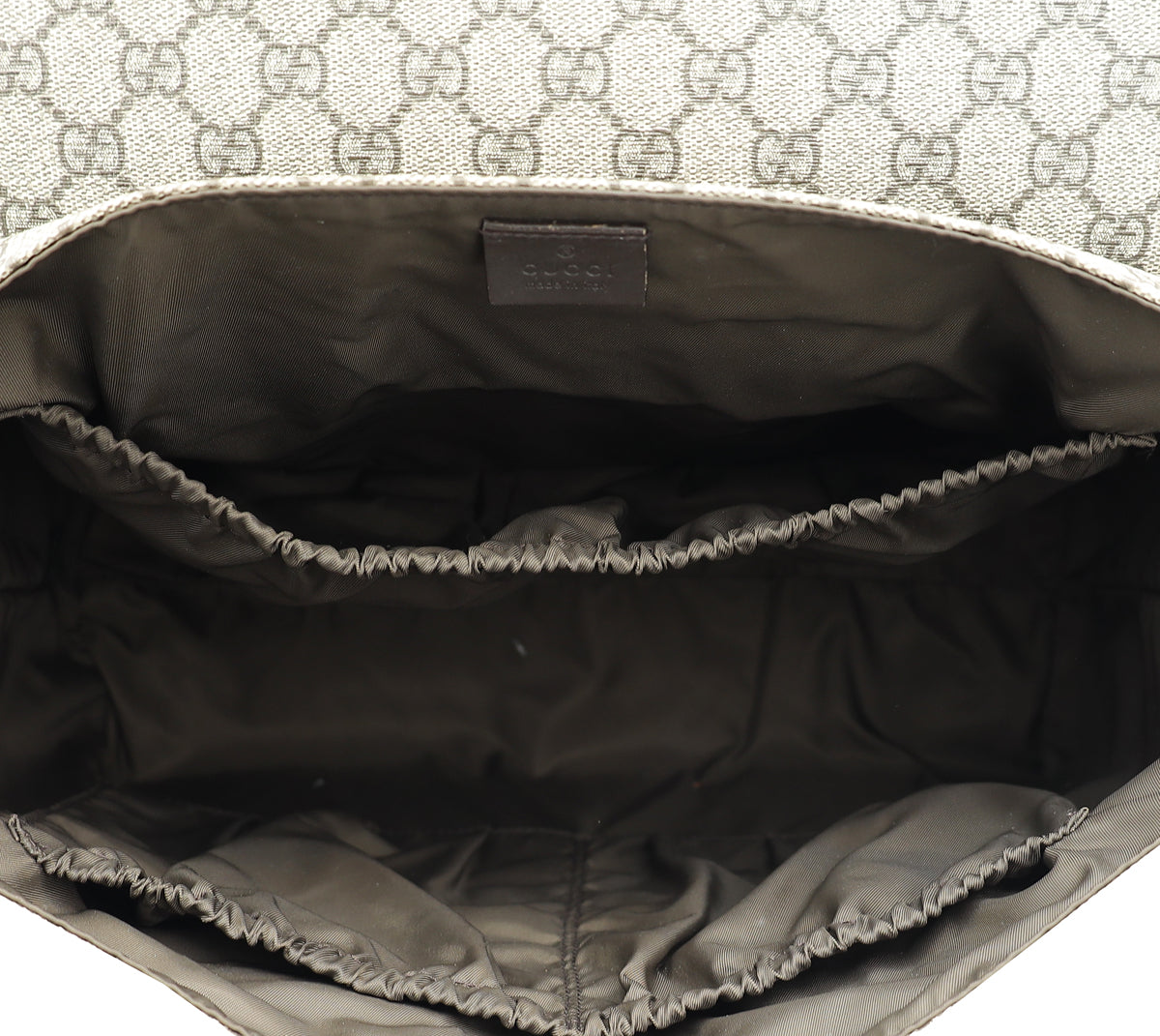 Gucci Ebony GG Supreme Baby Changing Bag