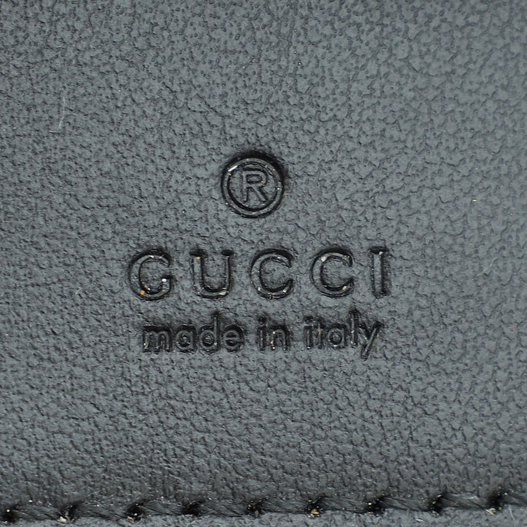 Gucci Black GG Marmont Chain Hobo Shoulder Bag