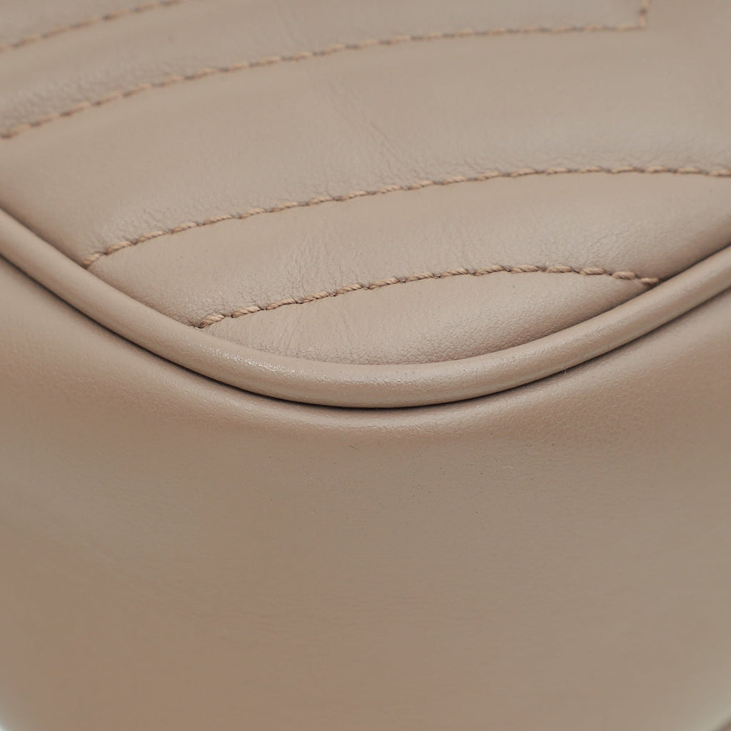 Gucci Dusty Pink GG Marmont Small Camera Bag