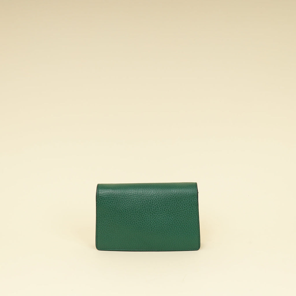 Gucci Green Crystal Dionysus Mini Bag