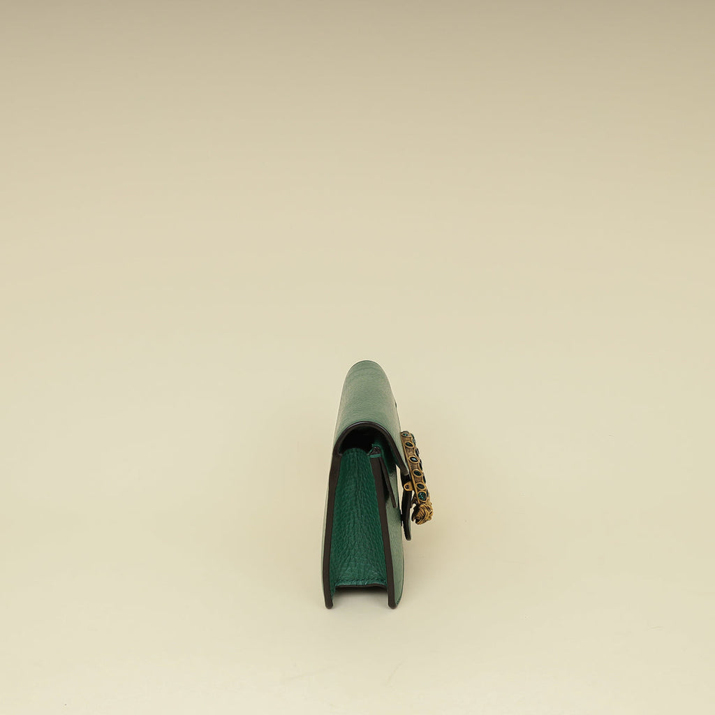 Gucci Green Crystal Dionysus Mini Bag
