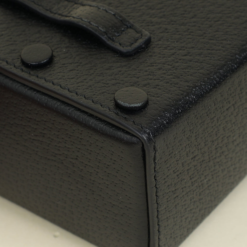 Gucci Black Horsebit 1955 Shoulder Bag