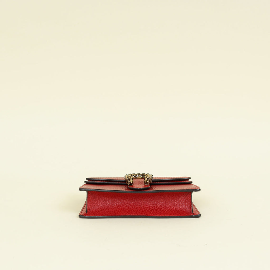 Gucci Red Dionysus Mini Shoulder Bag