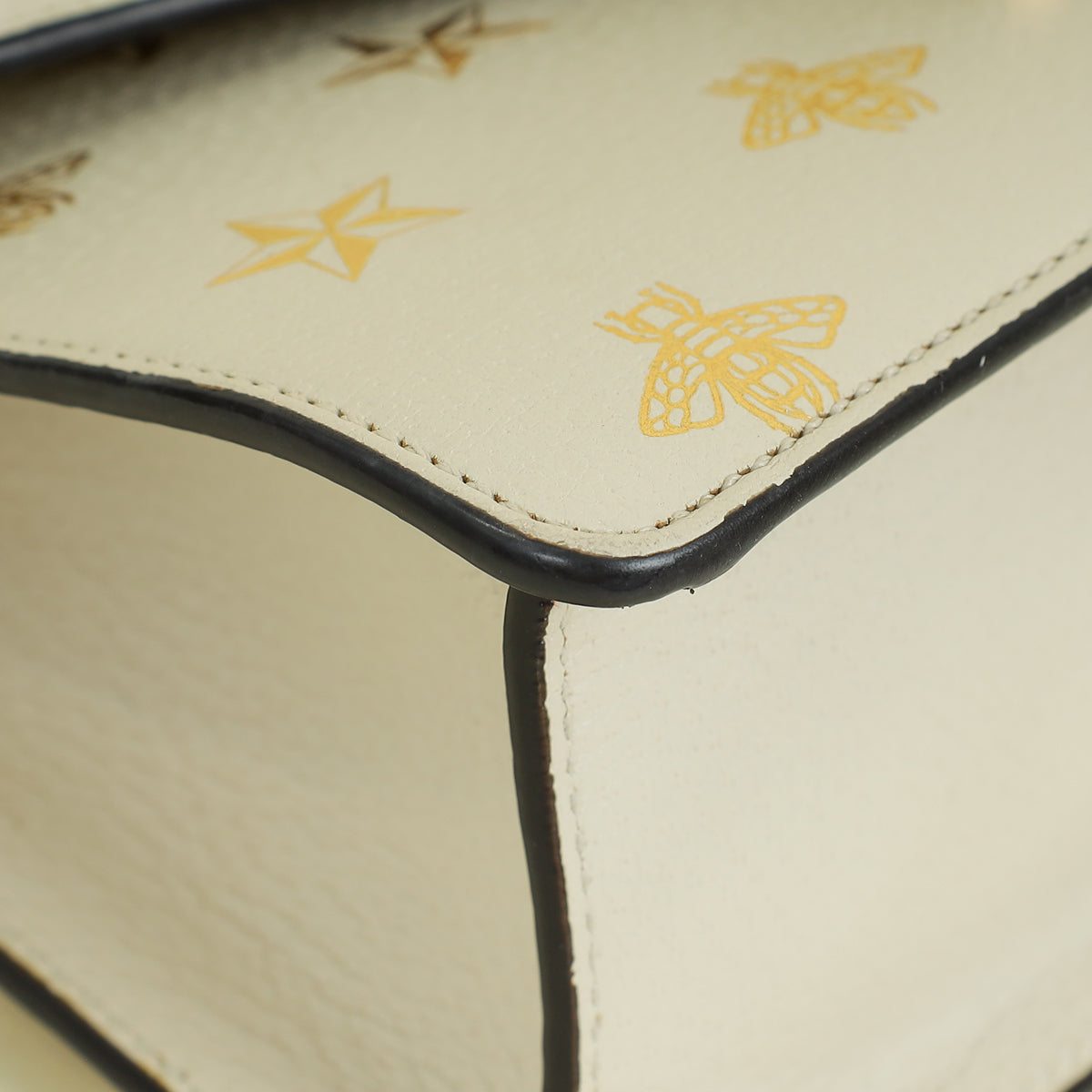 Gucci Sylvie Bee Star Mini Top Handle Bag