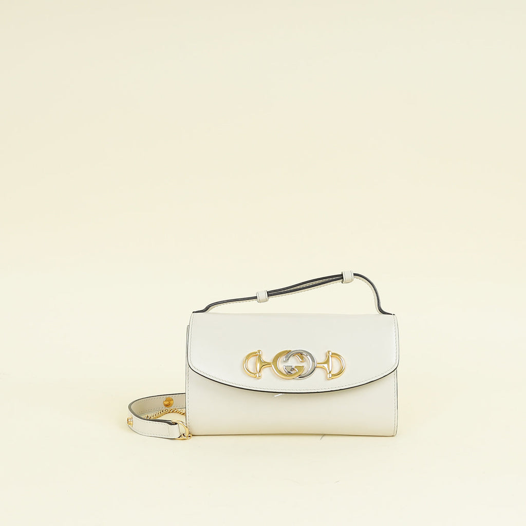 Gucci Ivory Zumi Mini Shoulder Bag