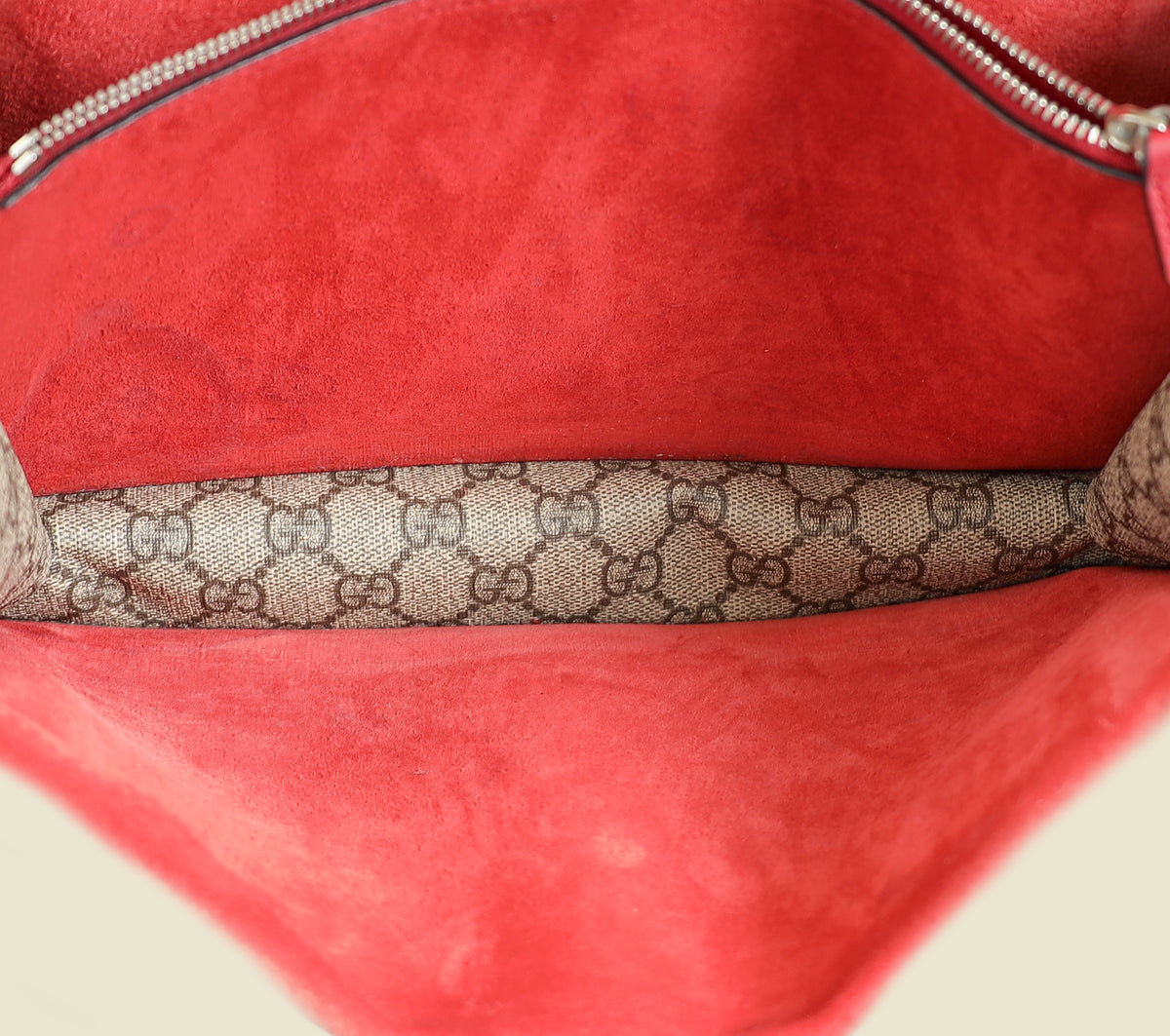 Gucci Bicolor GG Supreme Dionysus Medium Shoulder Bag