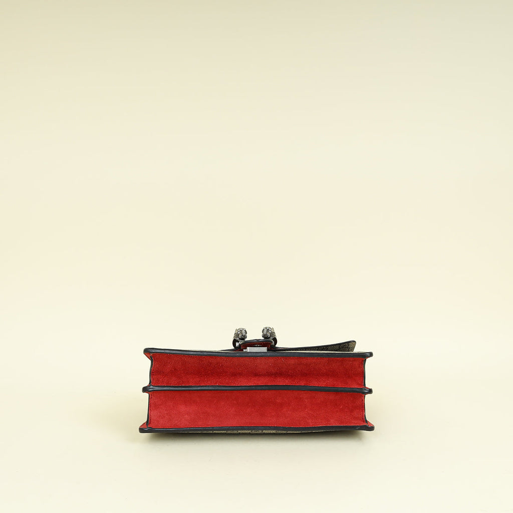 Gucci Bicolor GG Supreme Dionysus Medium Shoulder Bag