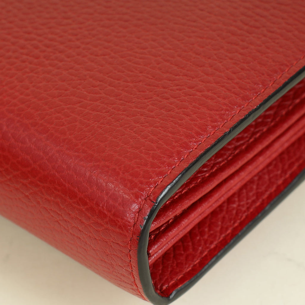 Gucci Red Dionysus Wallet On Chain