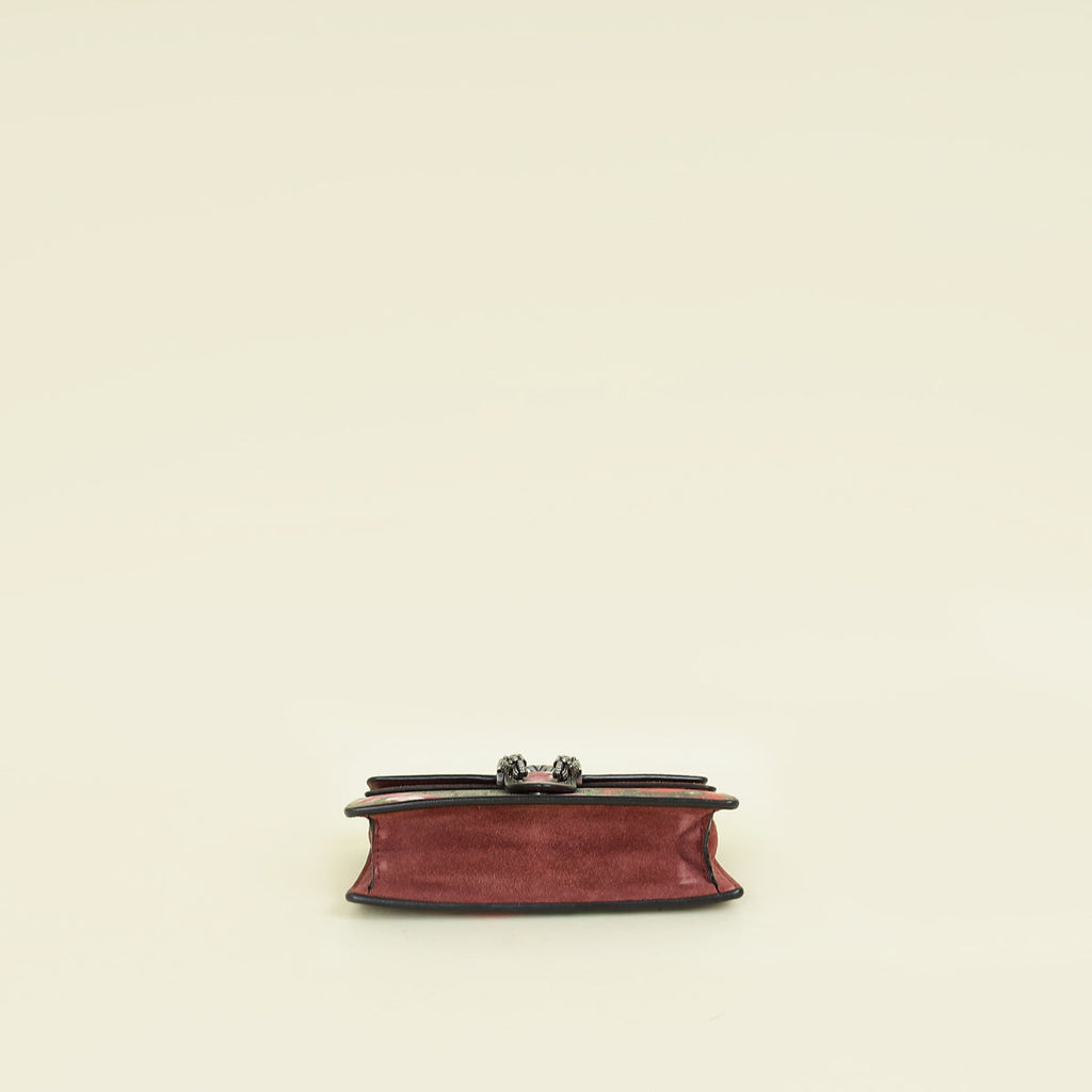 Gucci Multicolor GG Supreme Blooms Print Dionysus Mini Bag