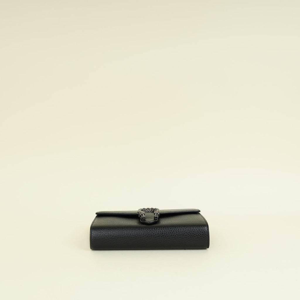 Gucci Black Dionysus Wallet On Chain