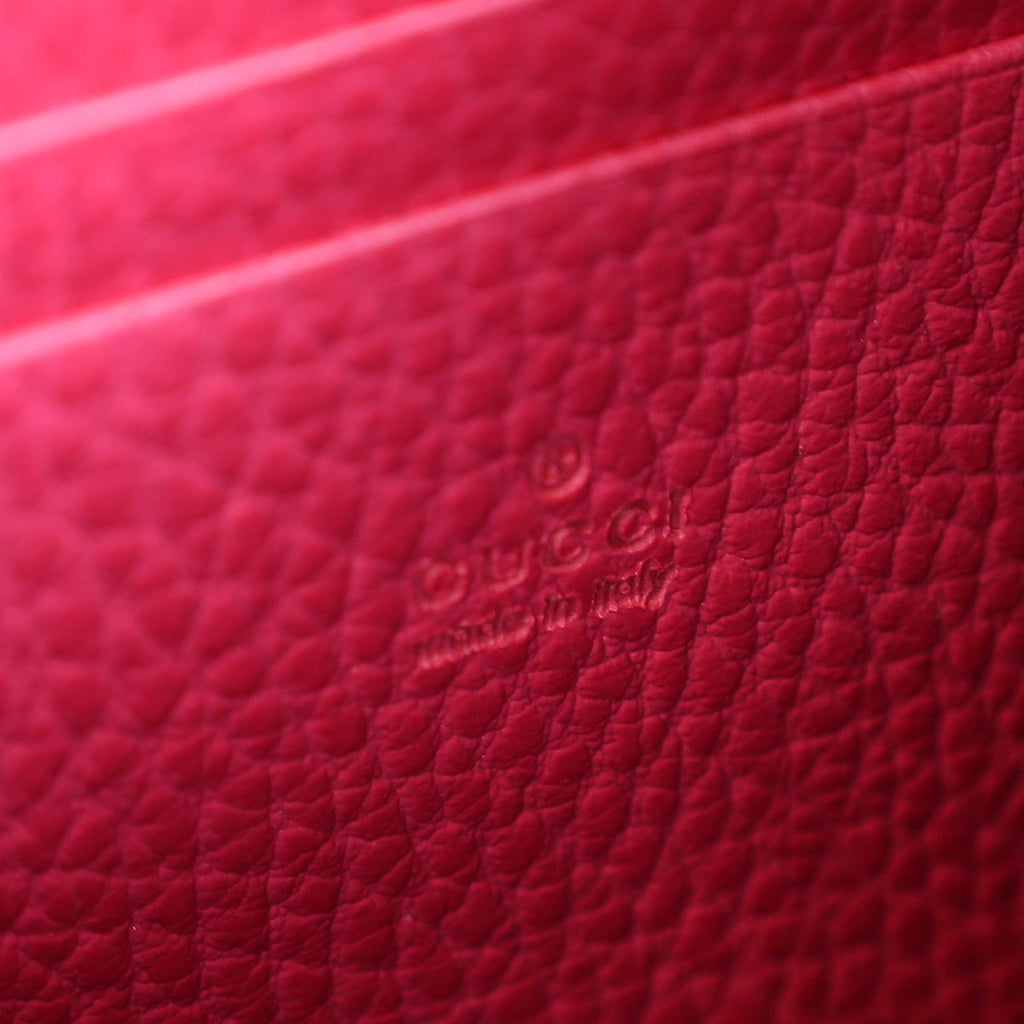 Gucci Fuchsia Dionysus Wallet On Chain