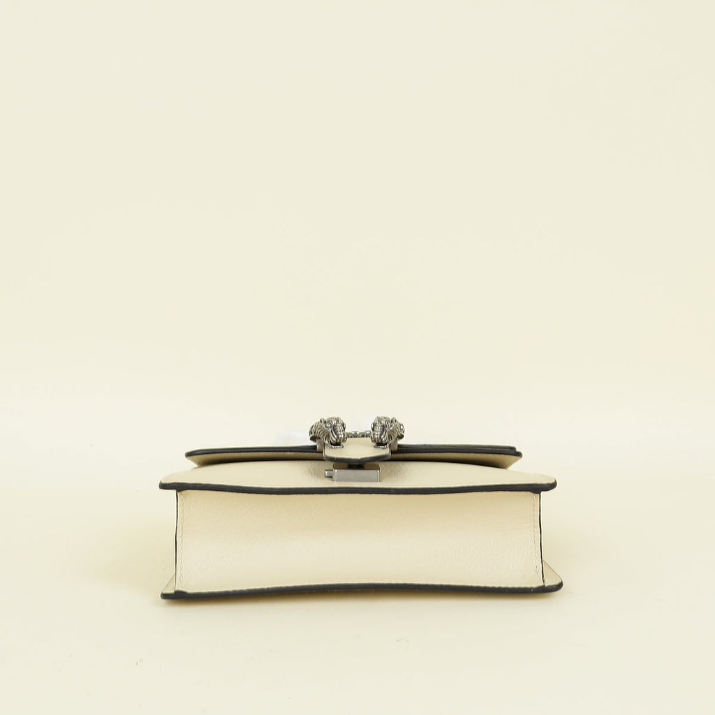 Gucci Ivory Cream Dionysus Small Chain Bag