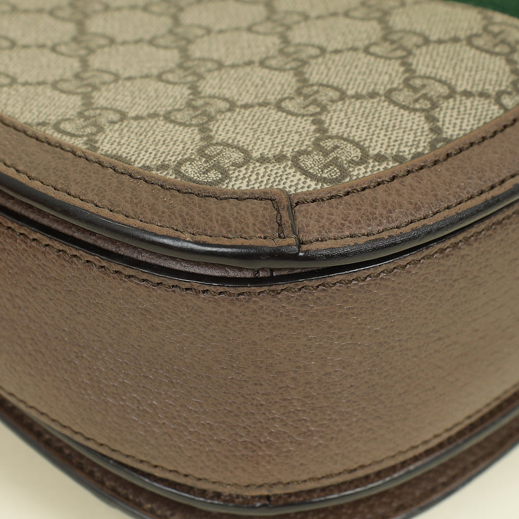 Gucci Bicolor GG Supreme Small Ophidia GG Shoulder Bag