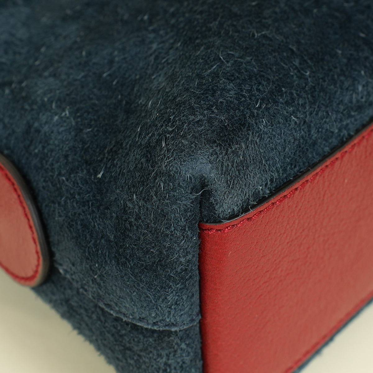 Gucci Bicolor Small Ophidia Suede Dome Shoulder Bag
