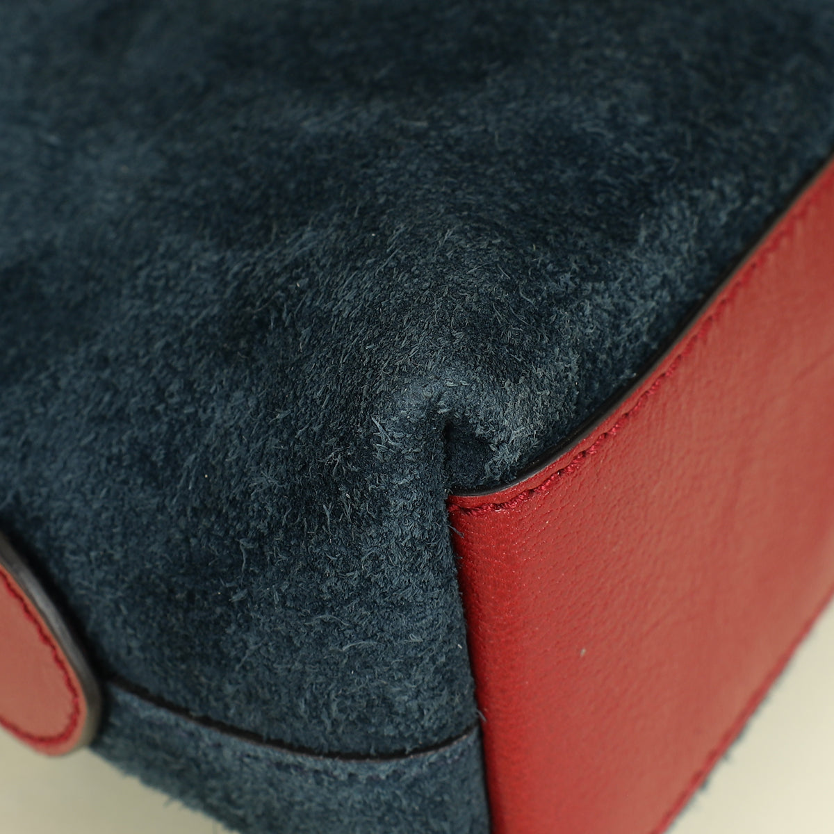 Gucci Bicolor Small Ophidia Suede Dome Shoulder Bag